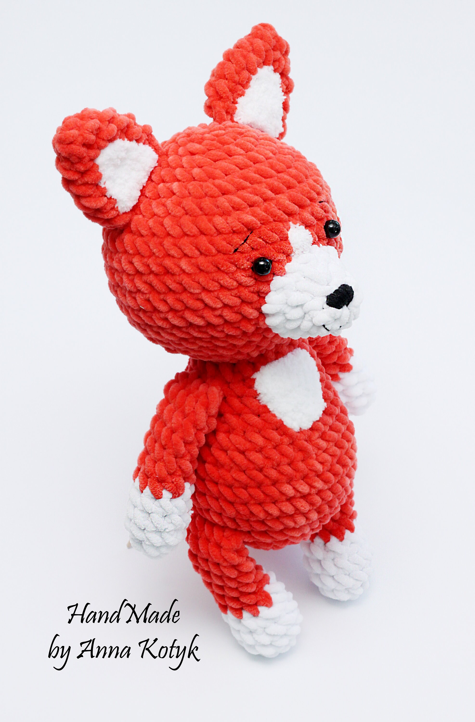 Crochet Fox Toy Woodland Stuffed Animal Baby Shower Gift - Etsy
