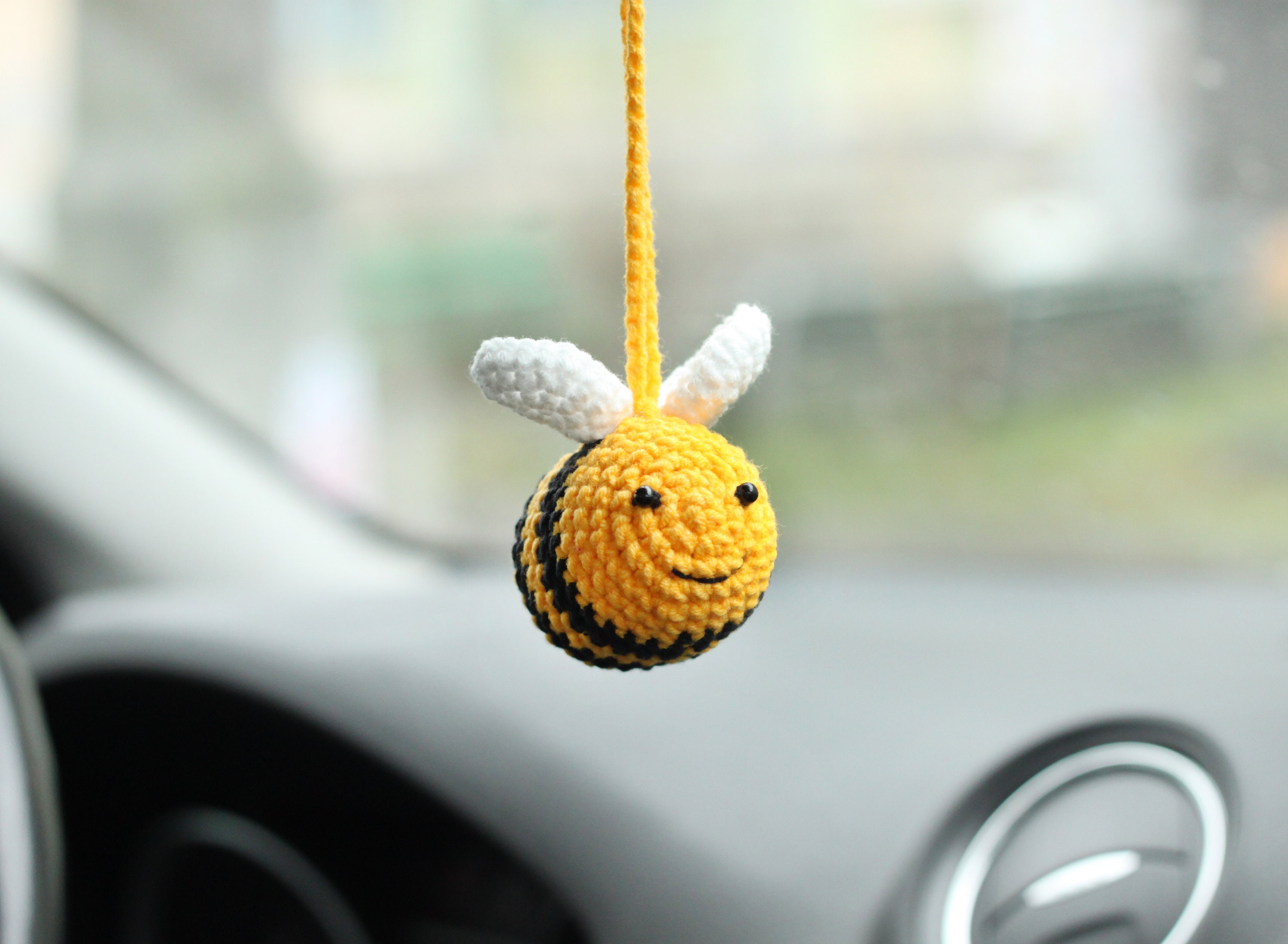 bee car accessories, bumblebee car decor 1 bee - DailyDoll Shop