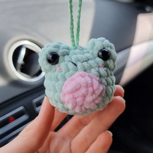 Cute frog сar accessories Hanging for rear view mirror