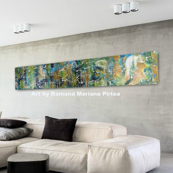 Long Horizontal Wall Art Etsy