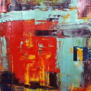 Original Abstract Oil Painting on Canvas Large Abstract - Etsy