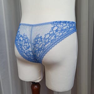 LaceMan Panty - Flower Clouds Cheeky Brazilian Panty for Men, Crossdresser, Sissy, Every Day Underwear
