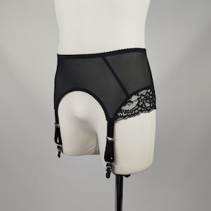 Mens Silk Garter Belt