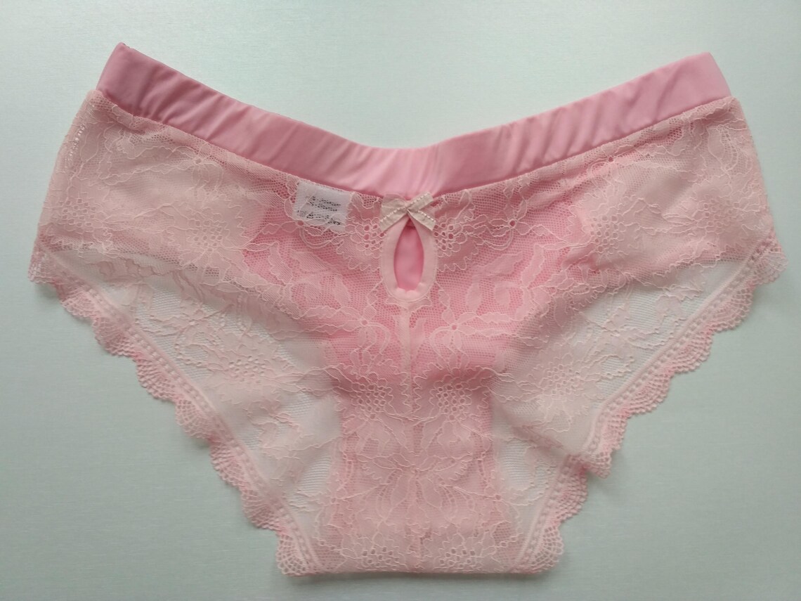 Alana brazilian style panties ONLY pink soft knickers with Etsy