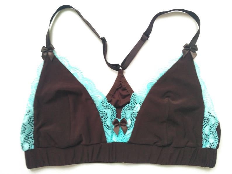 Alana set of soft cup lining bra and brazilian style panties Etsy