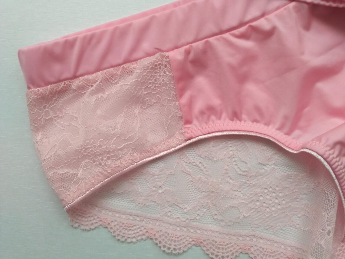Alana brazilian style panties ONLY pink soft knickers with Etsy