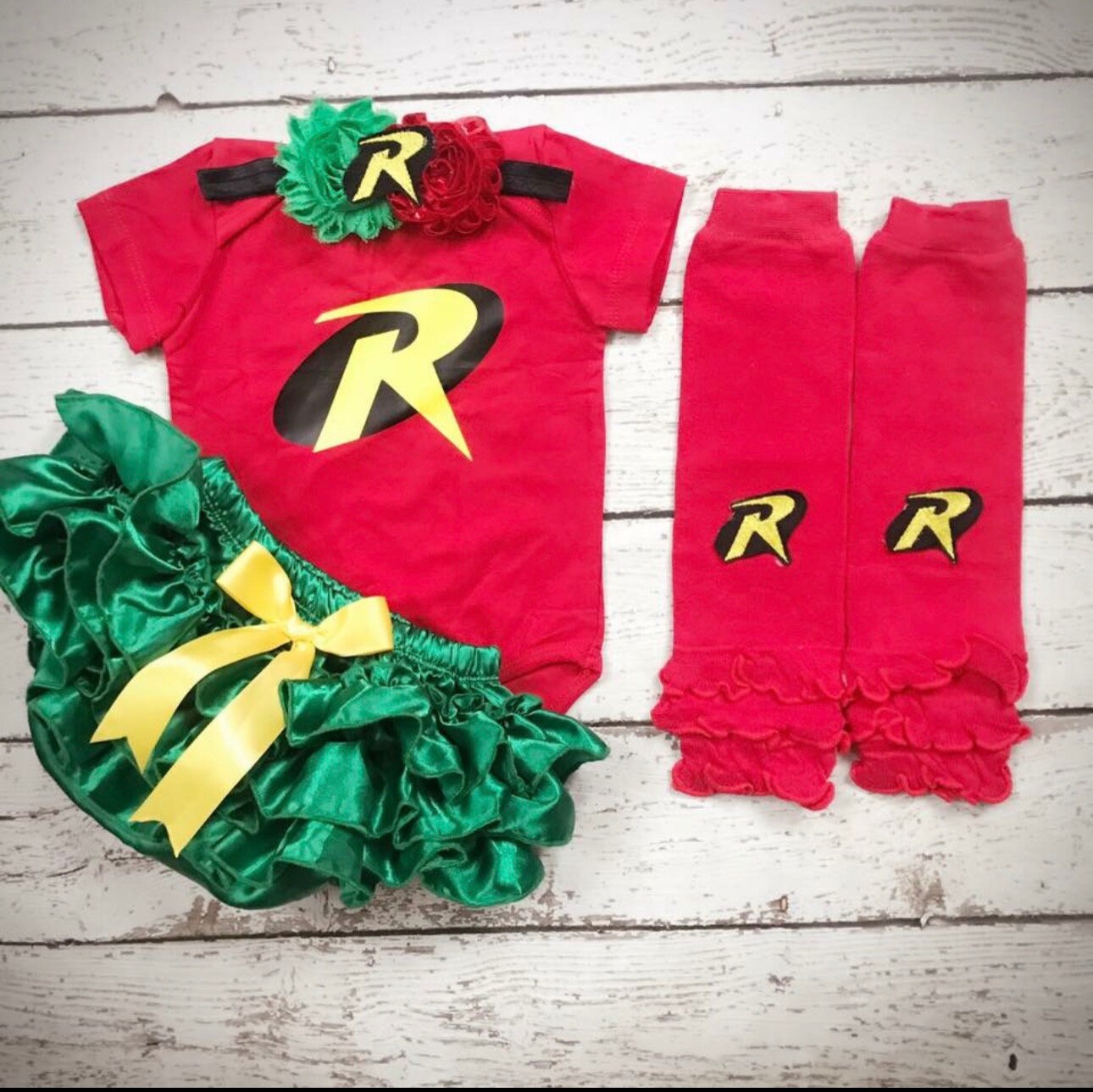 First Halloween costume -Robin- Sidekick /Baby Girl’s 1st Halloween,Halloween costume,Trick or treating,Newborn Halloween costume/Bat Girl