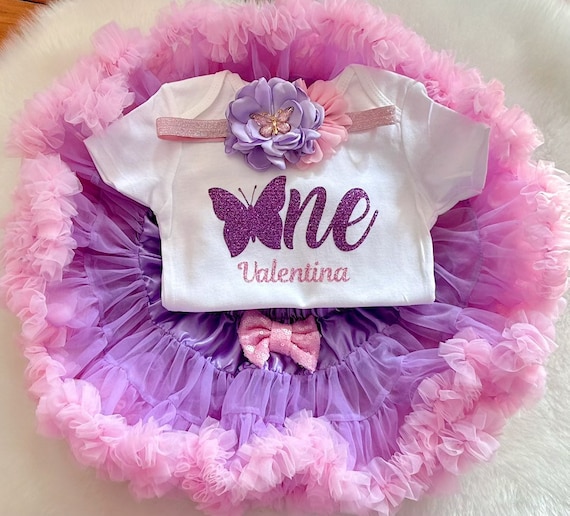 Butterfly 1st Birthday-Butterfly/Garden 1st Birthday outfit /First Birthday/Pettiskirt/Cake Smash/1st Birthday outfit
