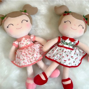 Personalized Doll/Baby’s first doll/New Baby gift/Christmas gift/1st Birthday Gift/Baby Shower/ Christening gift/ Rag doll/Easter gift