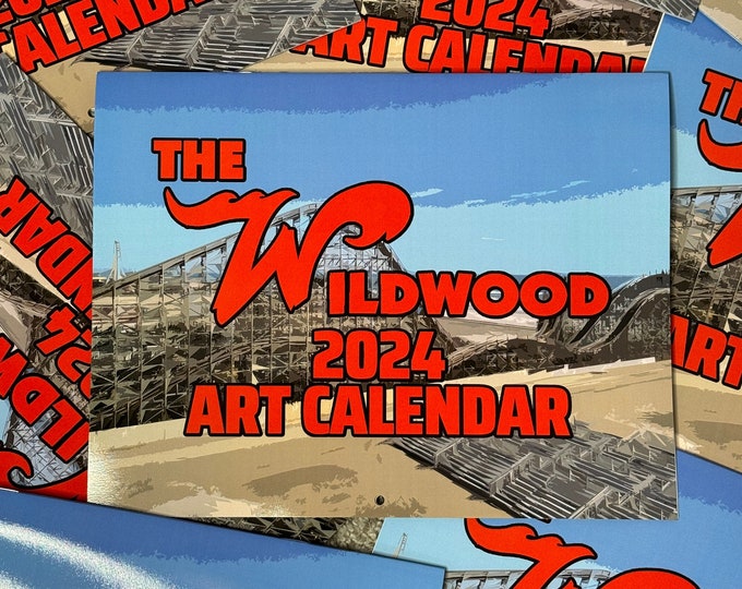 Wildwood NJ 2024 Wall Calendar 12 Beautiful Scenes From Across the