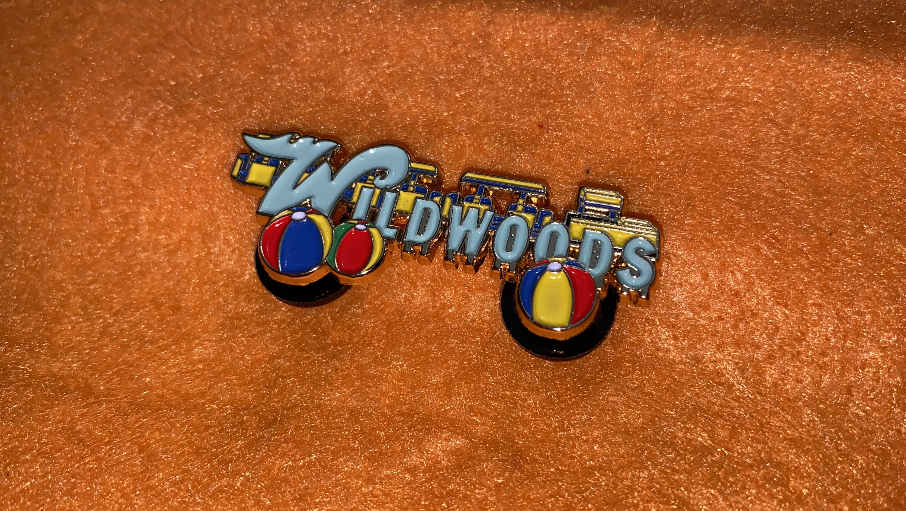 The Wildwood Sign with Beach Balls and Tram Car -  New Zealand