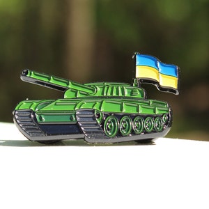 Ukrainian Tank Pin
