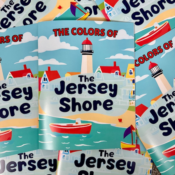 The Colors of the Jersey Shore Coloring Book