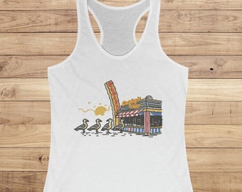 Women's Seagull Tank Top Shirt