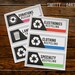 Recycling, Donation &amp; Trash Labels PRINTABLE - Etsy