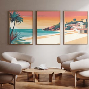Eleko Beach (Lagos) | Nigeria - Set of 3 - photo print posters - Travel art print - Set of three - wall art