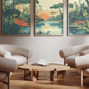 Parc naturel de Haanja - Ensemble de 3 - Impressions photo - Impression d'art de voyage - Ensemble de trois - Estonie