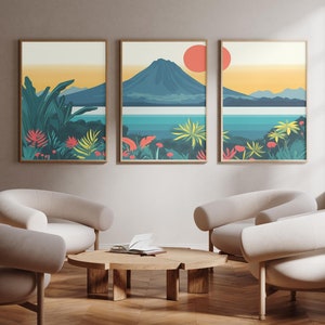 Pico Island, Azores | Portugal - Set of 3 - photo print posters - Travel art print - Set of three