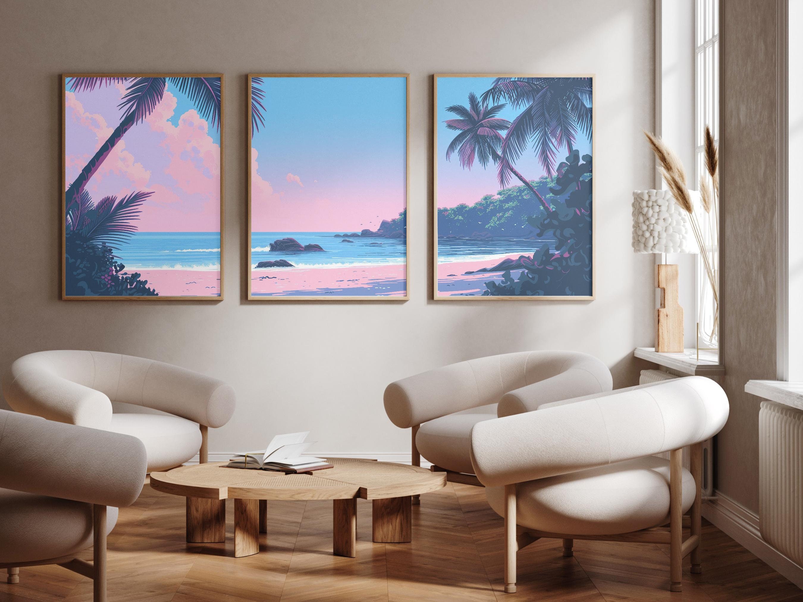 オトレス ビーチ | シアヌークビル - 3 枚セット - 写真プリント