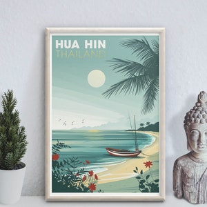 Hua Hin - photo print poster - Thailand - Travel art print