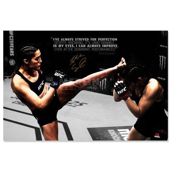 pre signed photo poster print El Cucuy Deep waters Tony Ferguson quote