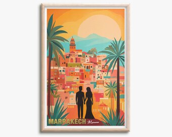 Marrakech - photo print poster - Morocco - Travel art print - Wall art