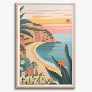 Gozo - photo print poster - Malta - Travel art print - Wall art
