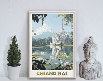 Chiang Rai - photo print poster - Thailand - Travel art print