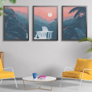 Cebu - Set of 3 - photo print posters - Travel art print - Set of three - Philippines