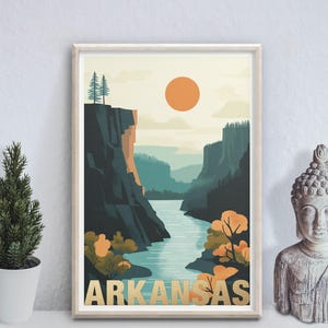 Arkansas | Buffalo National River - St. Joe - photo print poster - travel art print - wall art