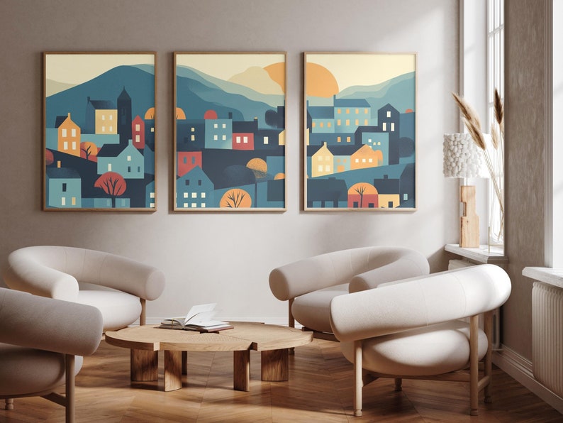 Greenock Scotland Set of 3 Photo Print Posters Art Print Set of Three