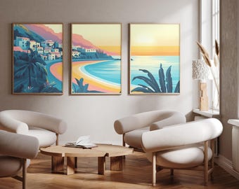 Madeira | Portugal - Set of 3 - photo print posters - Travel art print - Set of three - wall art