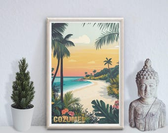 Cozumel - photo print poster - Mexico - Travel art print