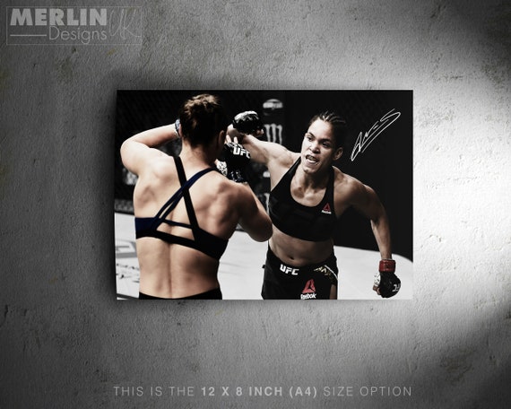 Pre signed Exceptional quality Amanda Nunes /"Lioness/" Poster print photo