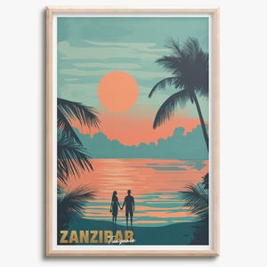 Zanzibar - photo print poster - Tanzania - Travel art print - Wall art