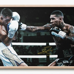Conor Benn "förstöraren" fotoposter - försignerad