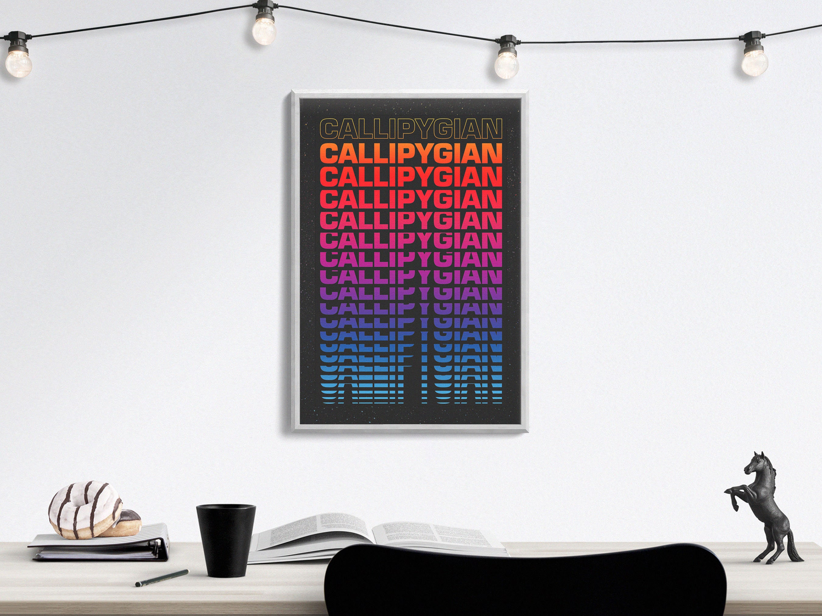 Callipygian Definition Print 