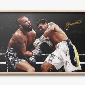 Oleksandr Usyk photo print poster - Pre Signed - Exceptional quality
