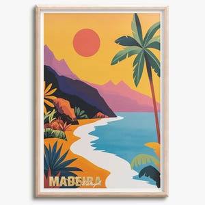 Madeira - photo print poster - Portugal - Travel art print - Wall art