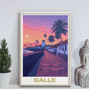Galle - photo print poster - Sri Lanka - Travel art print