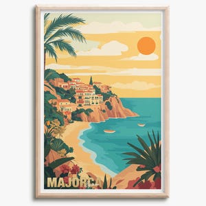 Mallorca - Fotodruck Poster - Spanien - Reisekunstdruck - Wandkunst