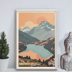 Snowdonia - photo print poster - Wales - Travel art print