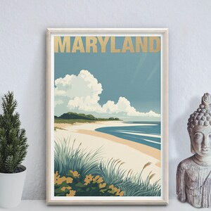 Maryland | Assateague Island - Berlin - photo print poster - travel art print - wall art