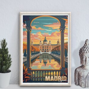 Madrid - photo print poster - Spain - Travel art print