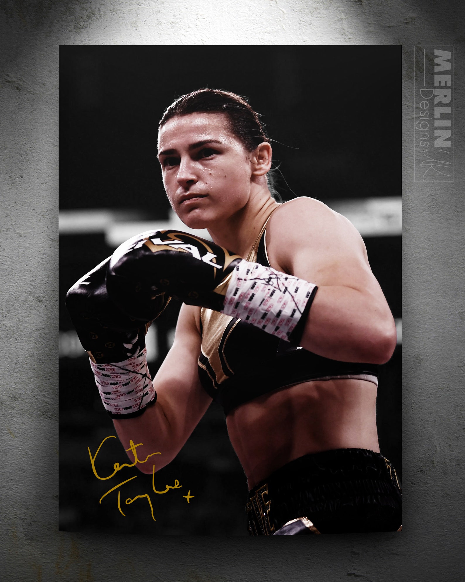 Katie Taylor Photo Print Poster Pre Signed Exceptional Quality - Etsy
