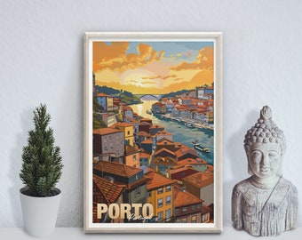 Porto - photo print poster - Portugal - Travel art print