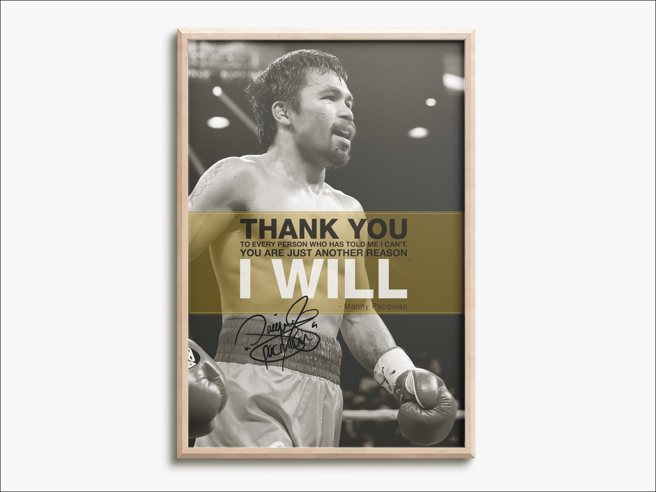 Manny Pacquiao Signed - Etsy