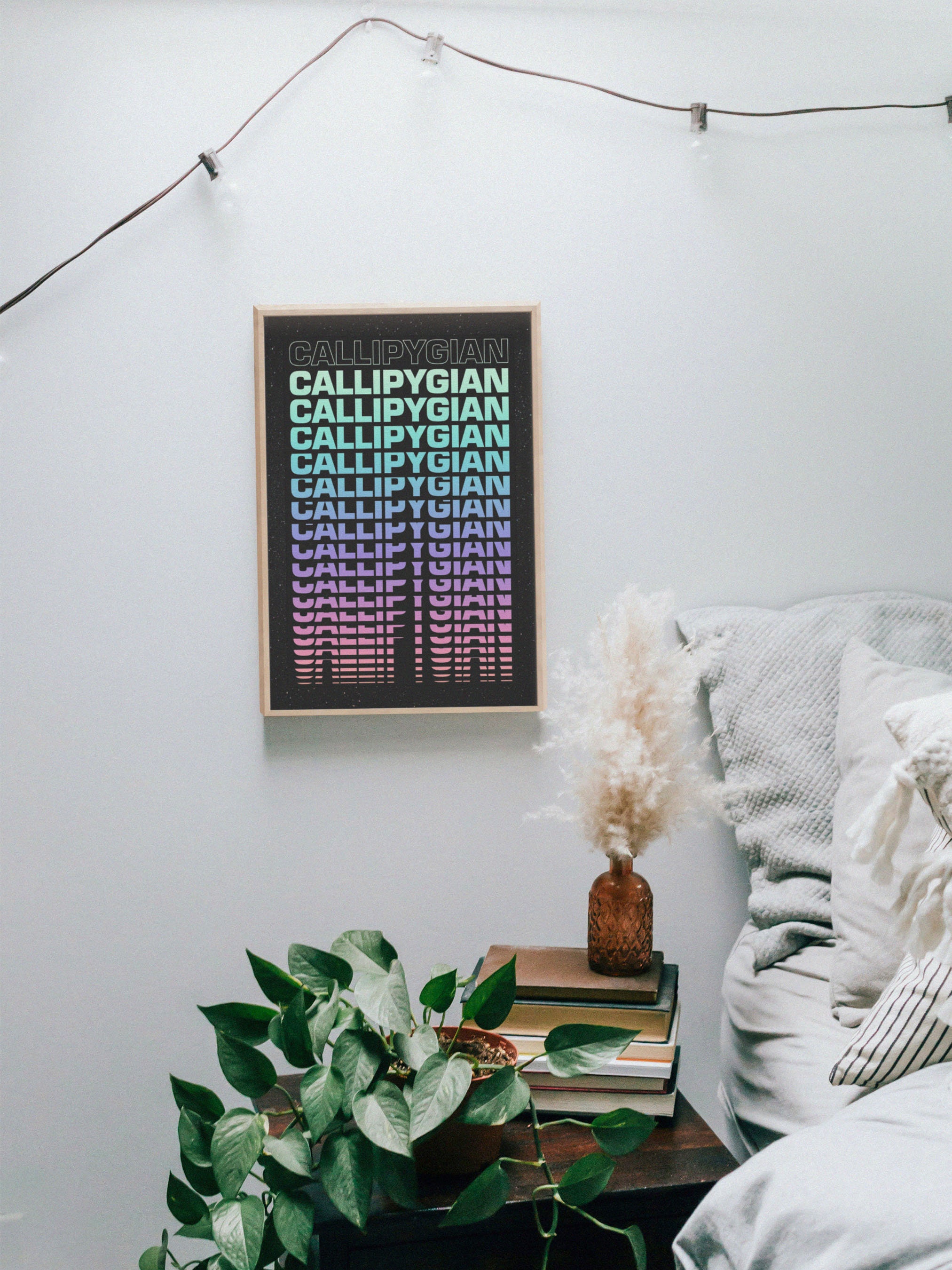 Callipygian Definition Print 