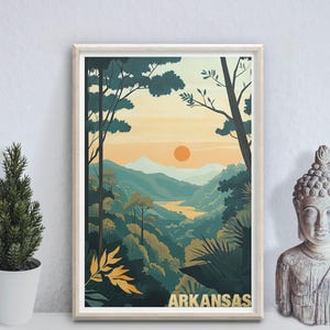 Arkansas  | Ozark Mountains - photo print poster - travel art print - wall art