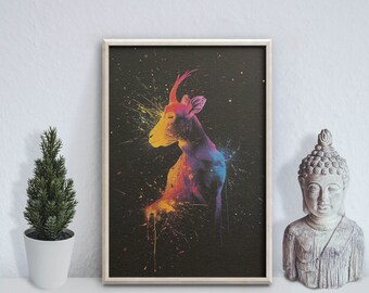 Bongo - cartel de impresión fotográfica - arte de pared